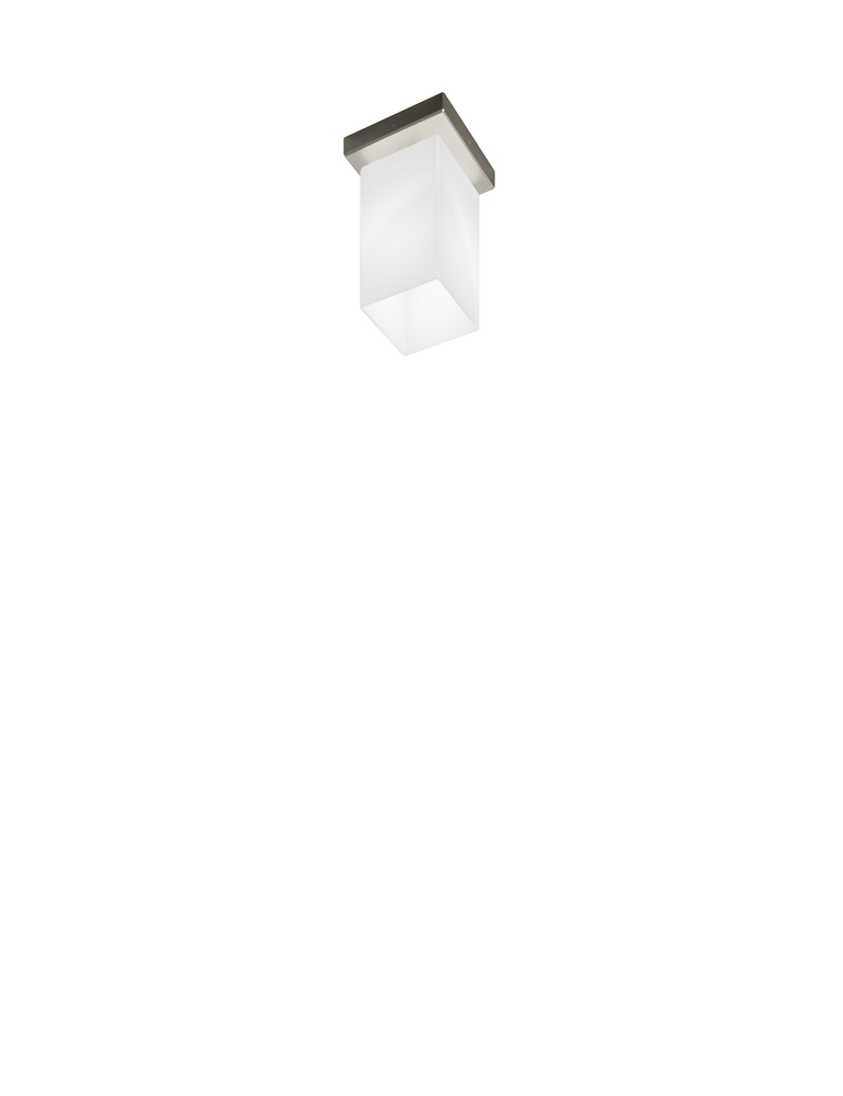 Tubes Ceiling Lamp 20 White Glossy Matt Nickel E26 UL