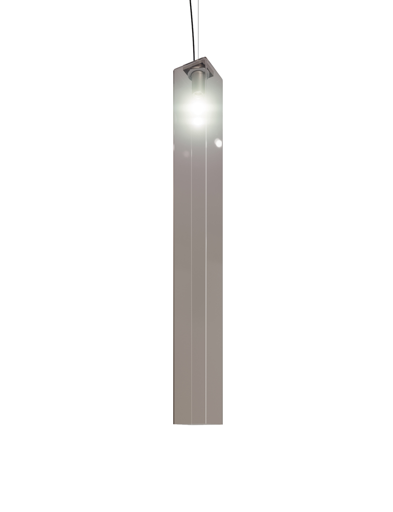 Tubes Suspension 120 Smoky Transparent Matt Nickel E26 UL