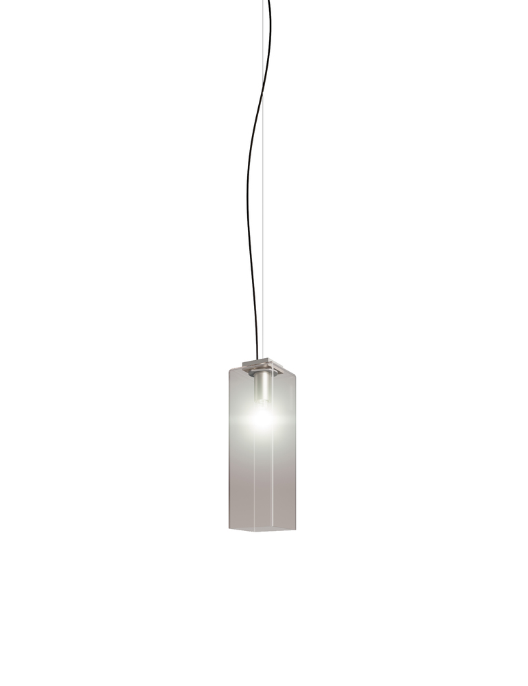 Tubes Suspension 40 Smoky Transparent Matt Nickel E26 UL