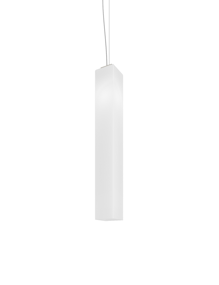 Tubes Suspension 90 White Glossy Matt Nickel E26 UL