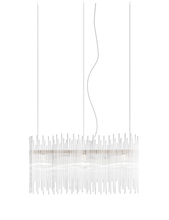 Vistosi DIADE SP K3 CR BS E26 UL - Diadema Suspension K3 Crystal Matt Bronze 2 E26 UL