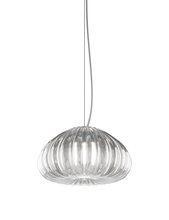 Vistosi DIAMA SP G CR NI L32 C UL - Diamante Suspension G Crystal Satin Nickel L32CC UL