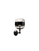 Vistosi FUTUR AP P CRNE NE E26 UL - Futura Wall Lamp P Crystal Black Matt Black 1 E26 UL