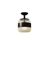 Vistosi FUTUR PL P AMOT NE E26 UL - Futura Ceiling Lamp P Amber Brass Matt Black 1 E26 UL