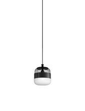 Vistosi FUTUR SP P BCNE NE L32 C UL - Futura Suspension P White Black Matt Black 1 L32CC UL