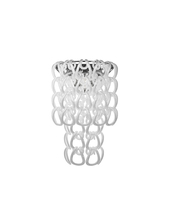 Vistosi GIOGA AP BC CR E12 UL - Giogali Wall Lamp White Glossy Chrome E12 UL