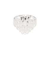 Vistosi GIOGA PL 50 BC CR E26 UL - Giogali Ceiling Lamp 50 White Glossy Chrome E26 UL