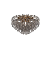 Vistosi GIOGA PL 60 CRFU BR E26 UL 1 - Giogali Ceiling Lamp 60 Crystal Smoky Matt Bronze 1 E26 UL 1
