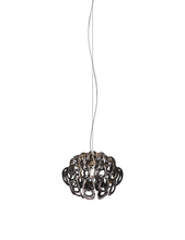 Vistosi GIOGA SP 35 CRFU BR E26 UL 1 - Giogali Suspension 35 Crystal Smoky Matt Bronze 1 E26 UL 1