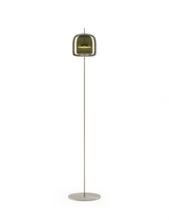 Vistosi JUBE PT P VATR AVS L24 15 UL - Jube Floor Lamp P Old Green Transparent Matt Steel L2415 UL