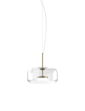 Vistosi JUBE SP 1 G CRTR AVS L22 02 UL - Jube Suspension 1g Crystal Transparent Matt Steel L2202 UL