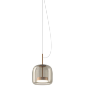 Vistosi JUBE SP 1 P FUTR OS L22 02 UL - Jube Suspension 1p Smoky Transparent Matt Gold 2 L2202 UL