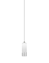 Vistosi LIO SP 1 P CRBC NI L32 A UL - Lio Suspension 1p Crystal White Satin Nickel L32aa UL