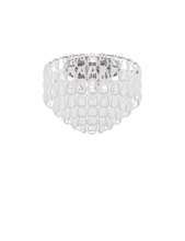 Vistosi MGIOG PL 60 BC CR E26 UL 1 - Minigiogali Ceiling Lamp 60 White Glossy Chrome E26 UL 1