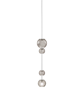 Vistosi OTO SP PEA D FURI NI G9 UL - Oto Suspension Pead Smoky Striped Satin Nickel G9 UL