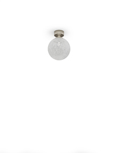 Vistosi RINA FA 16 BCMU NI L32 D UL - Rina Spotlight 16 White Murrina Satin Nickel L32dd UL