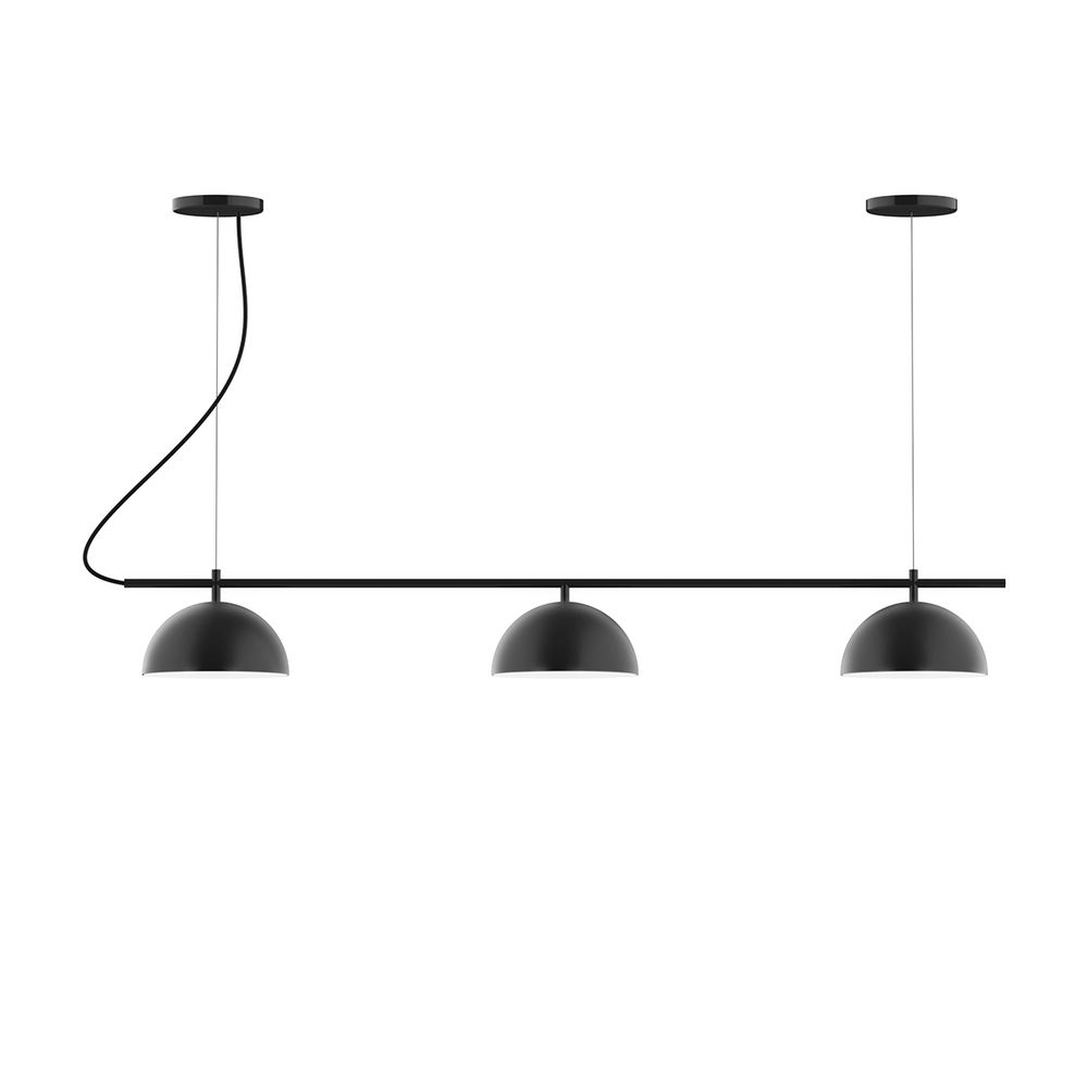 3-Light Linear Axis Chandelier (8" Axis pack)