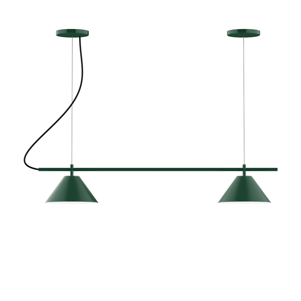 2-Light Linear Axis Chandelier (8" Axis pack)