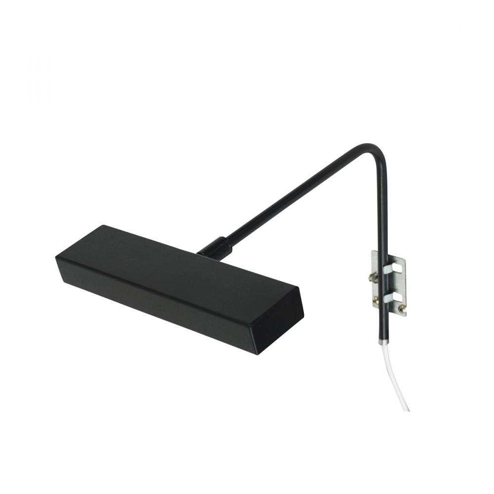 8" Designer LED picture light, Black