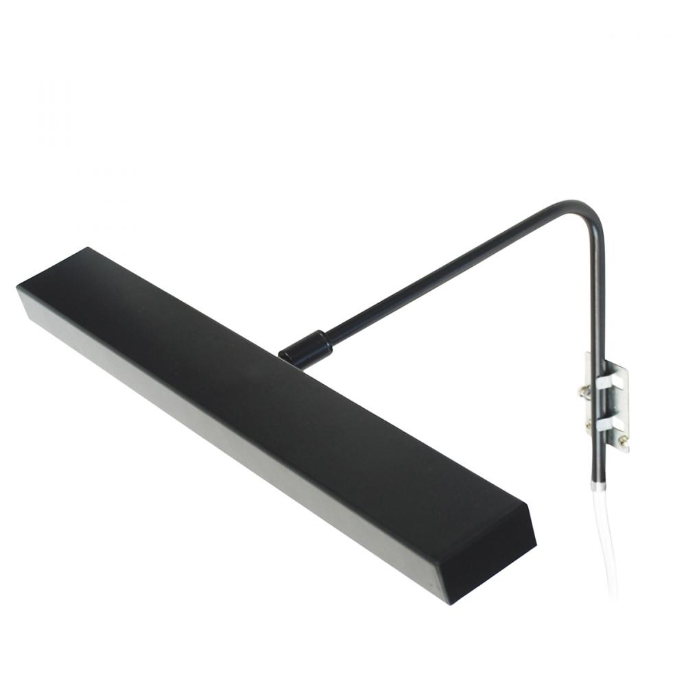 16" Designer LED picture light, Black