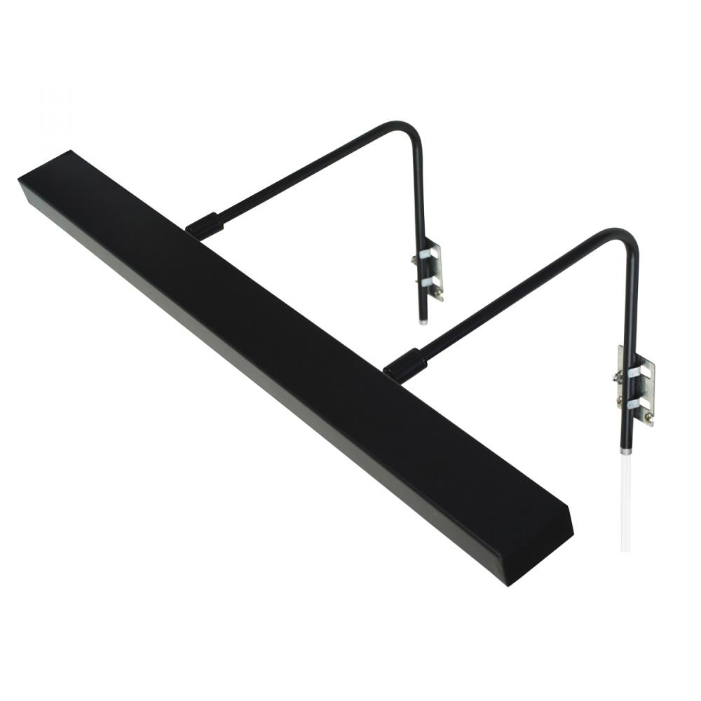 24" Designer LED picture light, Black