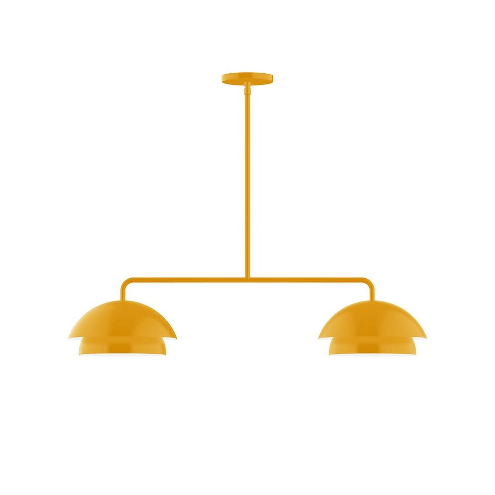 2-Light Axis Linear Pendant (10" Nest pack)