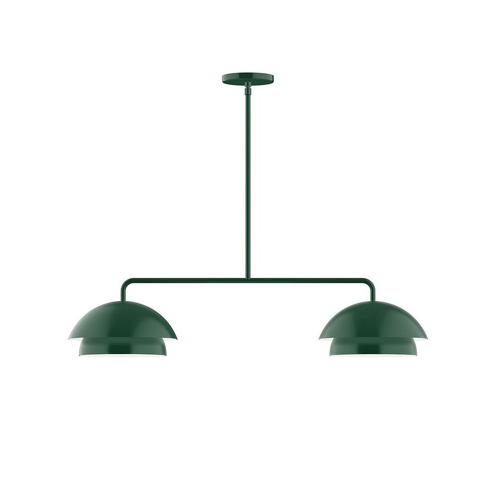 2-Light Axis Linear Pendant (10" Nest pack)