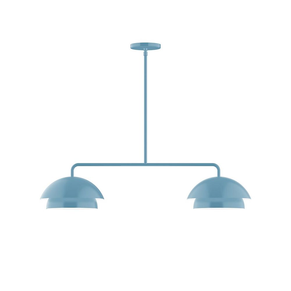 2-Light Axis Linear Pendant (10" Nest pack)