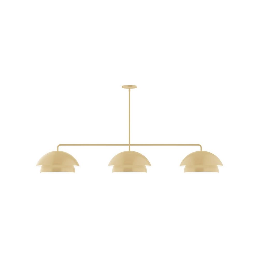3-Light Axis Linear Pendant (10" Nest pack)