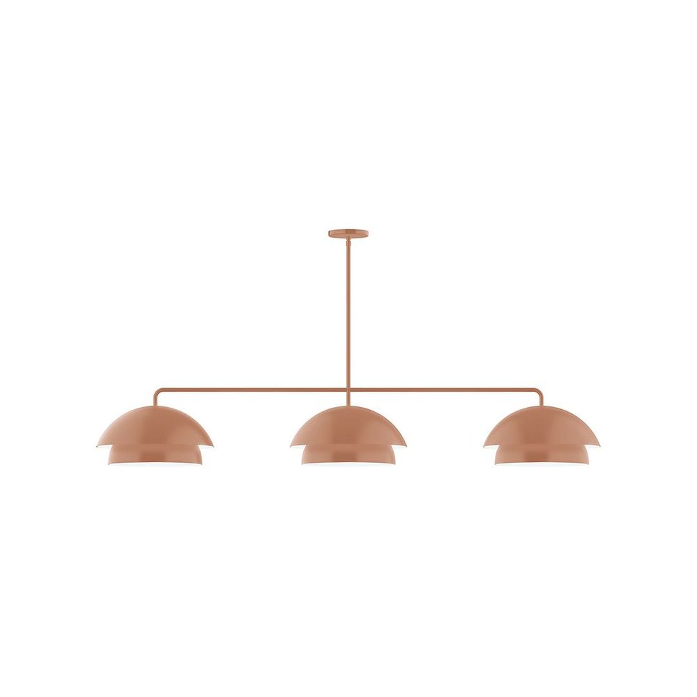3-Light Axis Linear Pendant (10" Nest pack)
