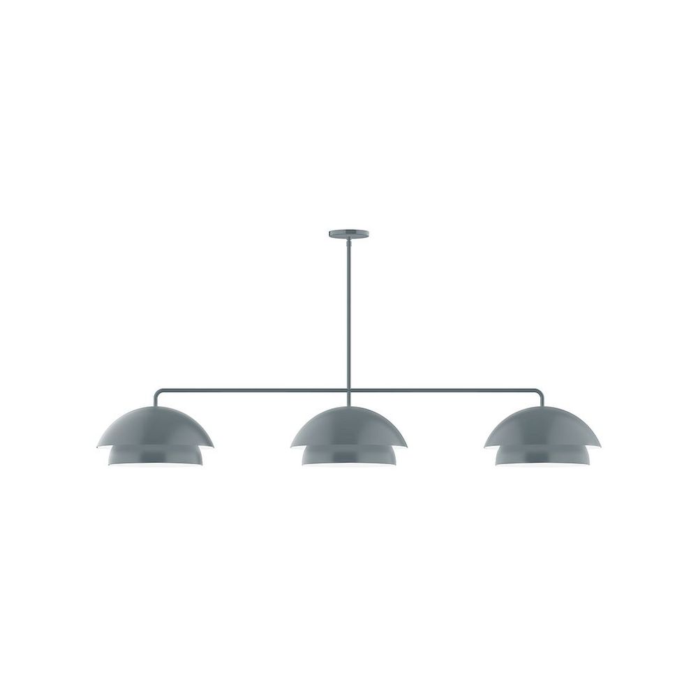 3-Light Axis Linear Pendant (10" Nest pack)