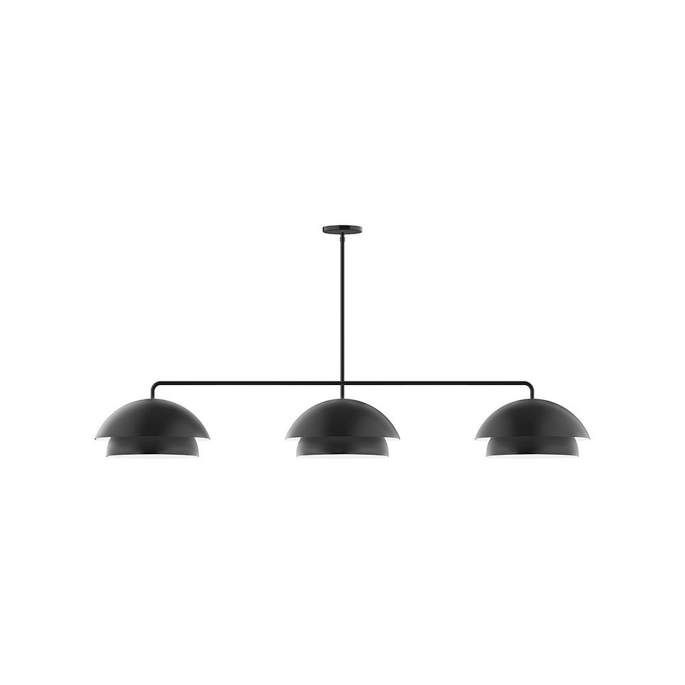 3-Light Axis Linear Pendant (10" Nest pack)