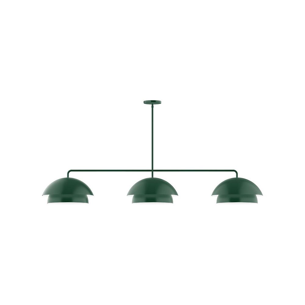 3-Light Axis Linear Pendant (10" Nest pack)