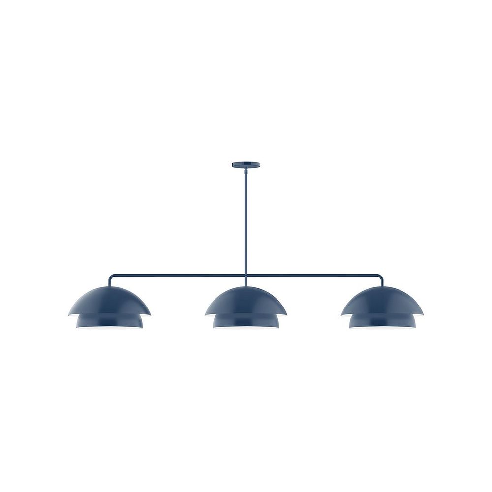3-Light Axis Linear Pendant (10" Nest pack)