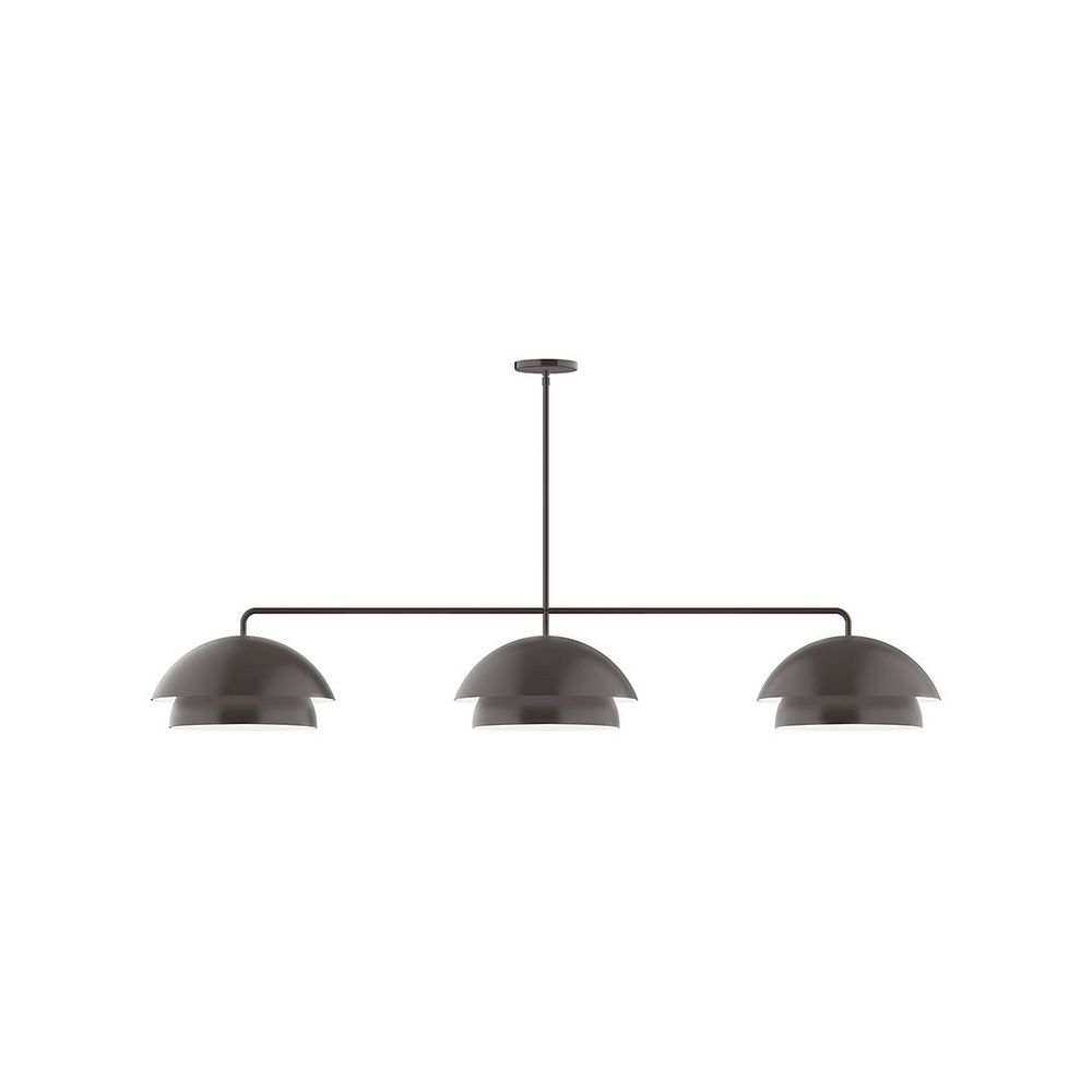3-Light Axis Linear Pendant (10" Nest pack)