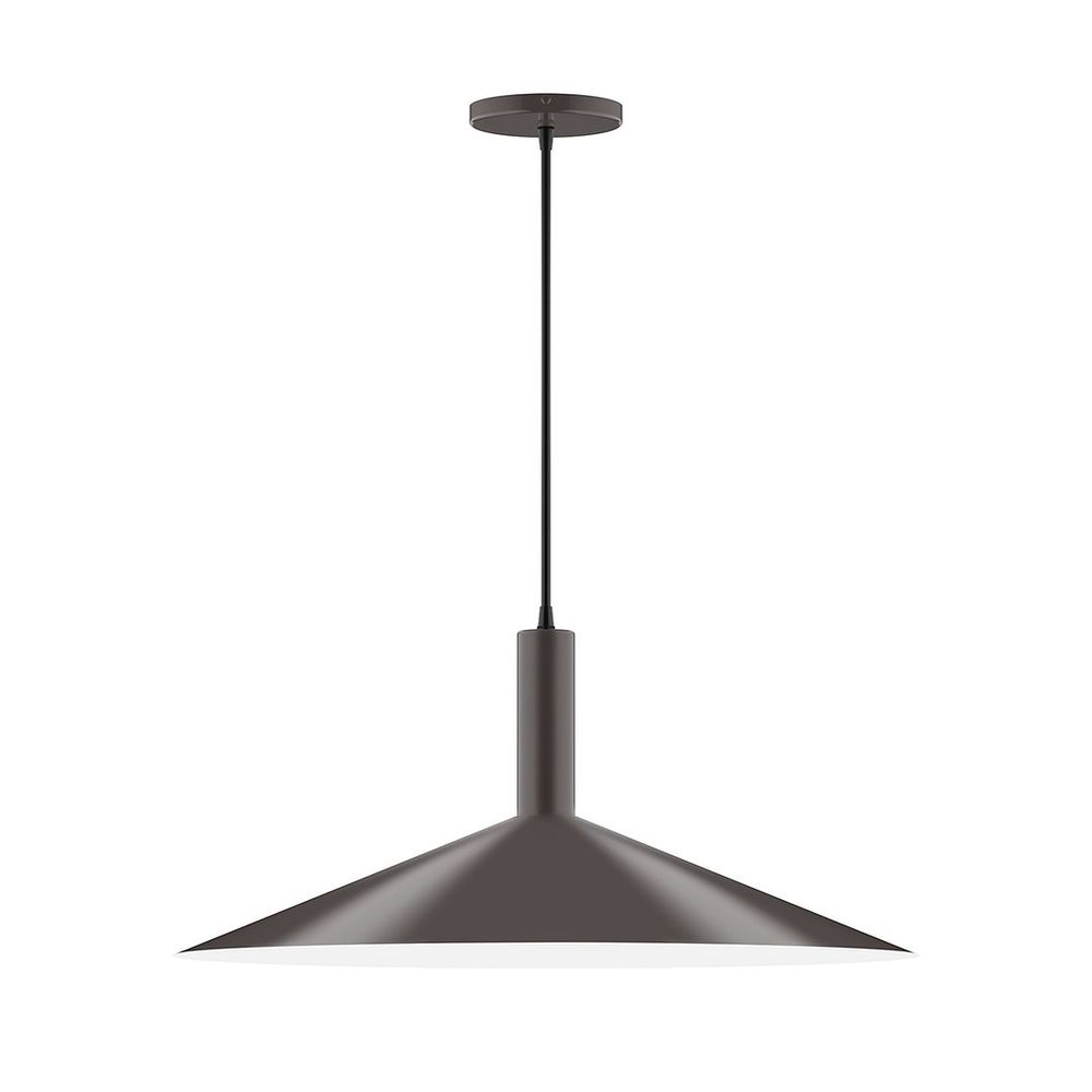 24" Zing LED Pendant, Architectural Bronze