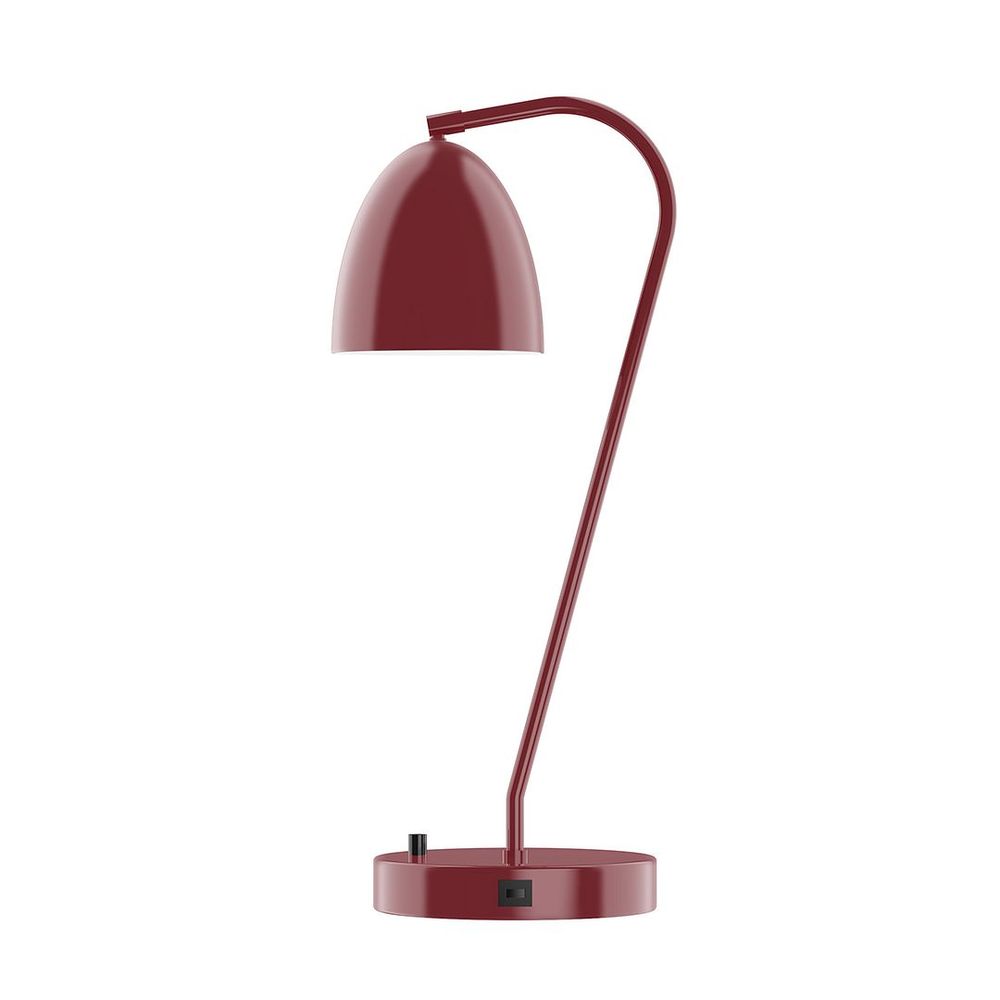 23" Jill LED Table Lamp, Barn Red