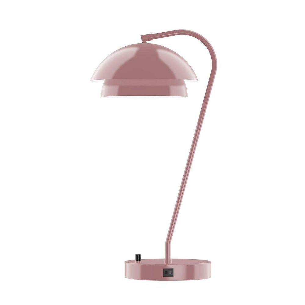 23" Nest Table Lamp, Mauve