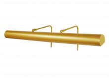 Montclair Light Works CPA323-75 - 32" Gallery LED picture light, Gold Matte