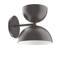 Montclair Light Works SCIX449-57-L10 - 8" Nest LED Wall Sconce, Bronze Matte