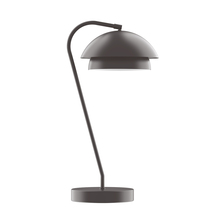 Montclair Light Works TLCX445-57-L10 - 23" Nest LED Table Lamp, Bronze Matte