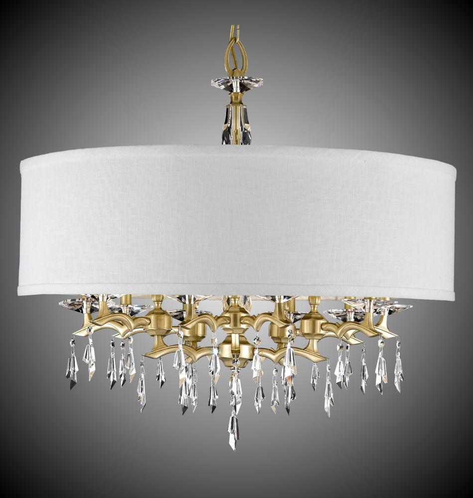 32 inch Kaya Drum Shade Chandelier