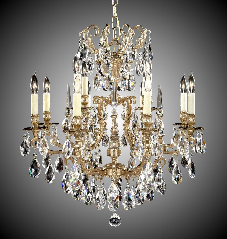 8+4 Light Parisian Chandelier