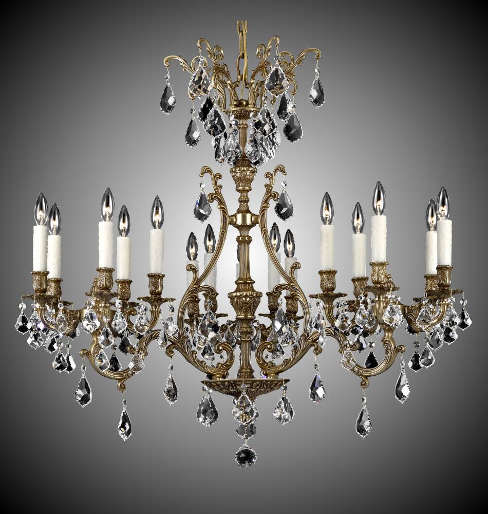 15 Light 3 Arm Chateau Chandelier