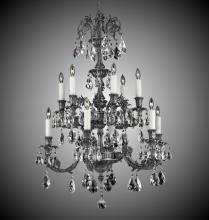 American Brass & Crystal CH2006-A-23S-PI - 5+5 Light Finisterra Chandelier