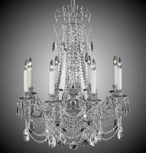 American Brass & Crystal CH2053-A-07G-PI - 8 Light Finisterra with draping Chandelier