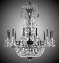 American Brass & Crystal CH2144-P-13S-ST - 12+ 12 Light Finisterra Chandelier