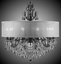 American Brass & Crystal CH6578-A-01G-ST-GL - 10 Light Llydia Chandelier