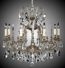 American Brass & Crystal CH7013-O-04G-PI - 8 Light Parisian Chandelier