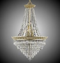 American Brass & Crystal CH8719-U-03G - 19"W - 12 Light Corinthian SPIRE Chandelier